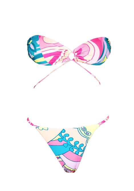 Bikini fascia con slip fisso ME FUI | MF230121X1MULTICOLOR